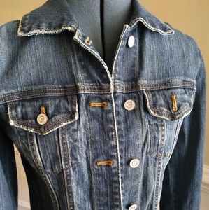 Stretch denim jacket